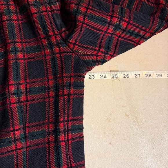 ✨ Pendleton Classic Wool Blazer – Size 16 – Red & Green Tartan Plaid ✨ - Picture 9 of 10